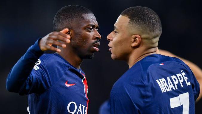 Ousmane Dembélé vinder Ballon d'Or foran Kylian Mbappé